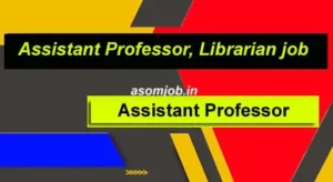 Assistant Professor, Librarian job in Assam 2023, Apply Now
